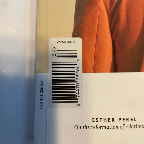 Kinfolk back issue 2019 winter. Ester Perel relationships astrology Dan savage - Picture 2 of 5